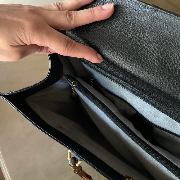 Authentic Gucci bamboo Diana vintage large tote bag 002.1186.0259 (P03) - Picture 9 of 14